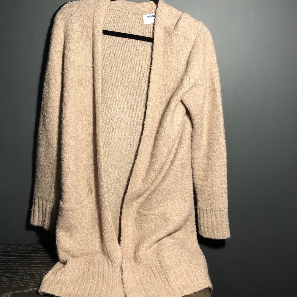 Subtle pink cardigan